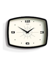 Jones Clocks Black Black Movie Retro Wall Clock - Image 2 of 4