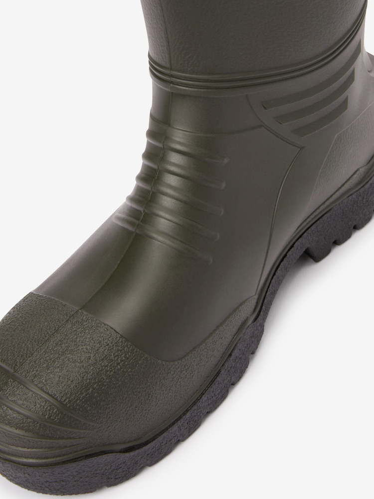 Green Warm Lined Wellies - Image 5 of 6