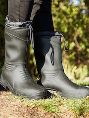Green Warm Lined Wellies - Image 6 of 6