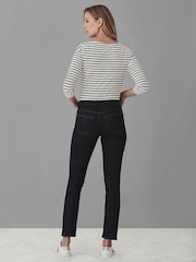 Crew Clothing Company Mid Blue Cotton Fitted Jeans - Image 2 of 5