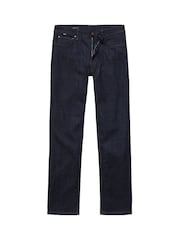Crew Clothing Company Mid Blue Cotton Fitted Jeans - Image 5 of 5