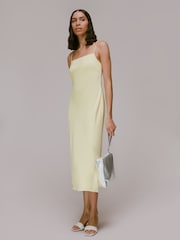 Whistles Silver Zip Top Avah Clutch - Image 4 of 4