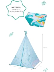 Badabulle Blue Anti UV Jungle Teepee - Image 4 of 5