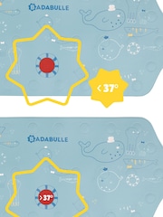 Badabulle Extra Large Blue Bath Mat - Image 3 of 5