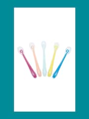 Babymoov Set of 5 Silicone Weaning Spoons - Image 2 of 4