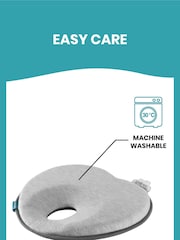 Babymoov Lovenest Grey Organic Cotton Anti Flat Head Babymoov Lovenest  Organic Cotton Anti Flat Head Baby Pillow - Image 5 of 5