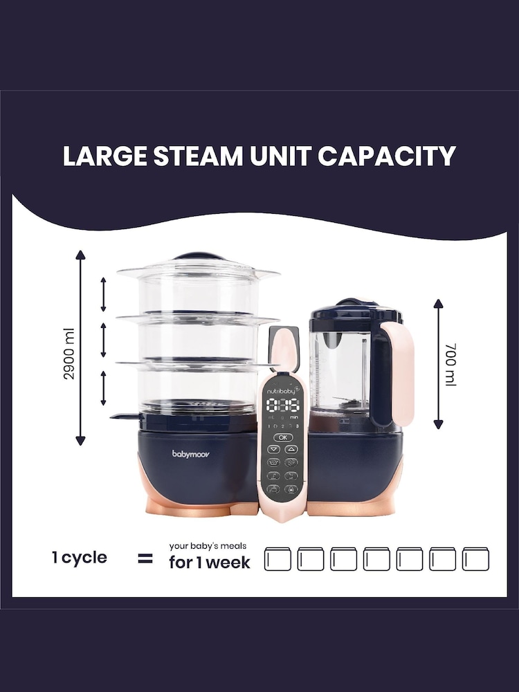 Babymoov Nutribaby XL  5-In-1 Food Prep Machine - Image 2 of 5