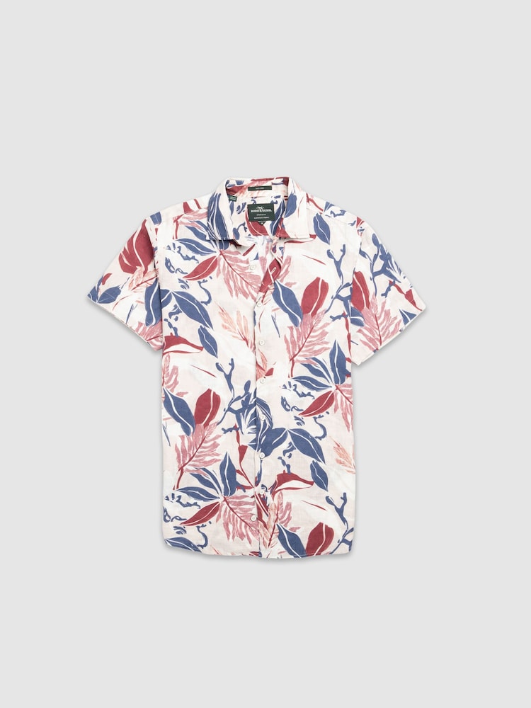 Rodd & Gunn Brown Saltwater Creek Sports Fit Shirt - Image 2 of 3