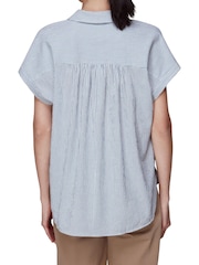 Whistles Nicola Button Through T-Shirt - Image 2 of 4