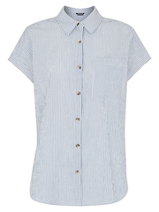Whistles Nicola Button Through T-Shirt - Image 4 of 4
