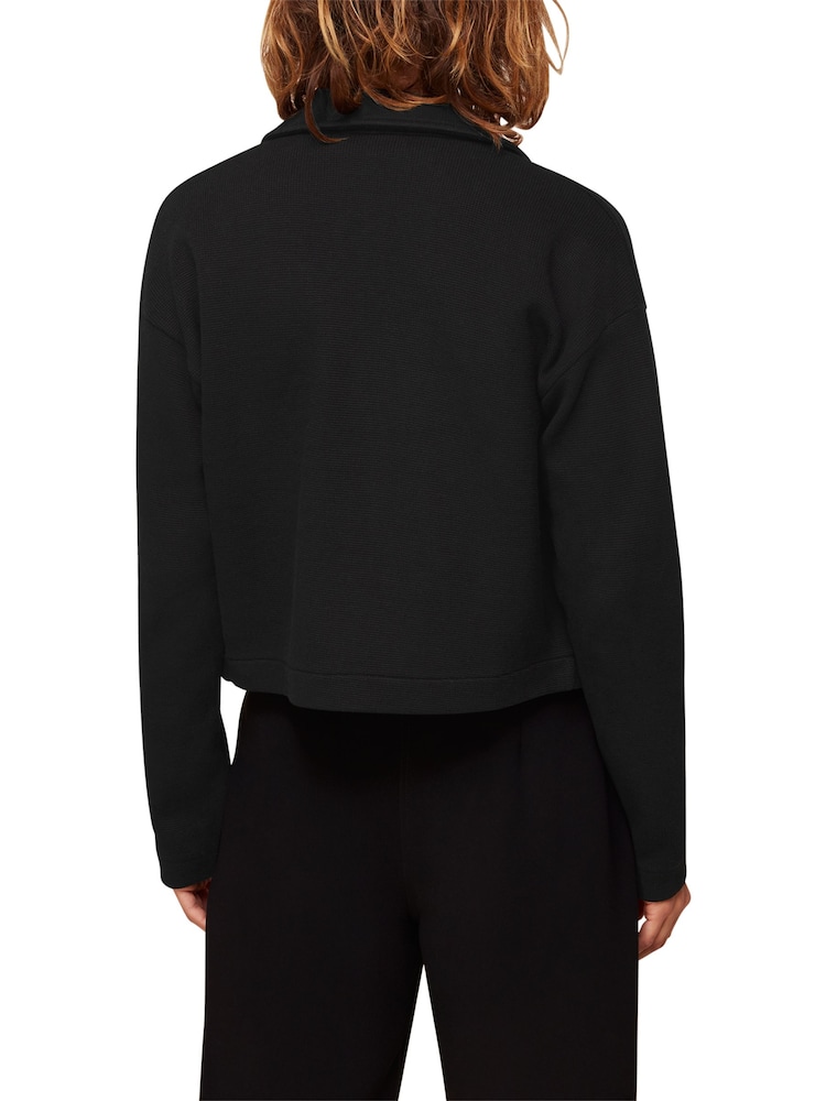 Schwarz - Whistles, Utility-Jersey-Jacke aus 100 % Baumwolle - Bild 2 von 3
