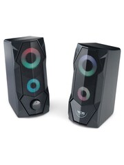 MenKind RED5 Light Up Gaming Speakers Set of 2 - Image 4 of 4