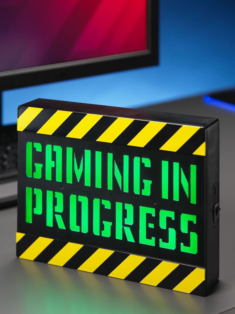 MenKind Gaming In Progress A5 Lightbox - Image 1 of 3