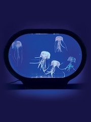 MenKind Neon Jellyfish Oval Tank Lamp With UK Mains Plug - Image 2 of 9