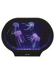 MenKind Neon Jellyfish Oval Tank Lamp With UK Mains Plug - Image 6 of 9