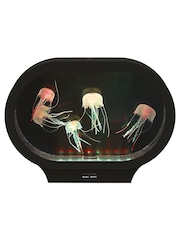 MenKind Neon Jellyfish Oval Tank Lamp With UK Mains Plug - Image 7 of 9
