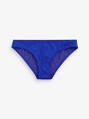 Cobalt Blue High Leg Briefs V Wire Bikini - Image 4 of 4