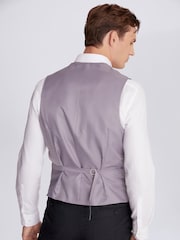 MOSS Charcoal Grey Tailored Stretch Suit: Waistcoat - Image 2 of 3