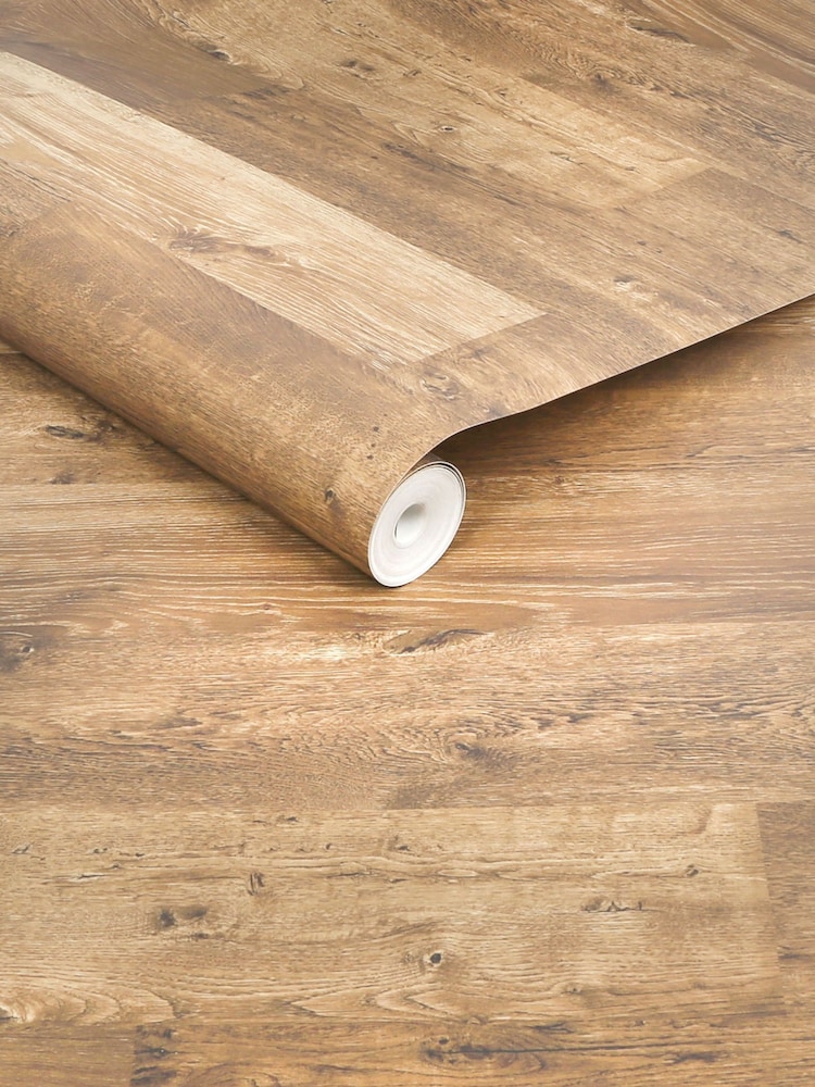 Light Natural Bronx Wood Effect 10M Wallpaper - Image 4 of 4