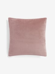 Blush Pink Collection Luxe Velvet Geo 50 x 50cm Cushion - Image 3 of 5