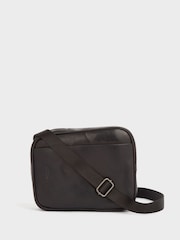 OSPREY LONDON Carter Saddle Leather Small Messenger Bag - Image 3 of 5