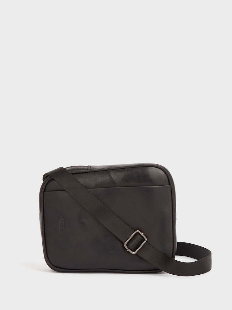 OSPREY LONDON Carter Saddle Leather Small Messenger Bag