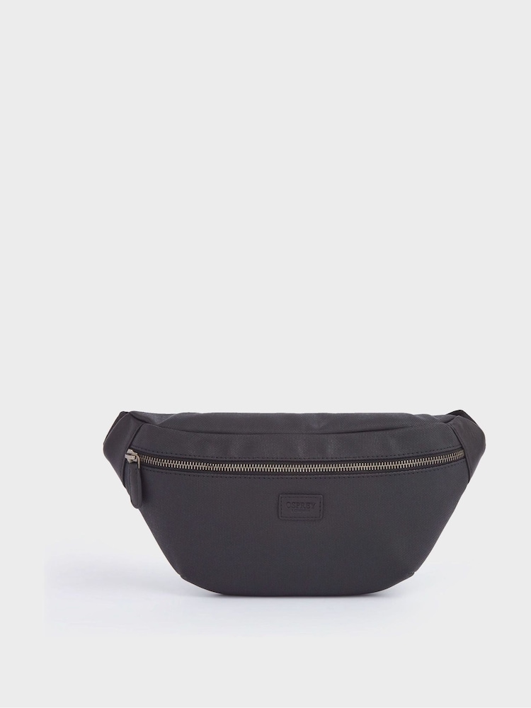 OSPREY LONDON Grantham Waxed Canvas & Leather Bumbag - Image 1 of 6