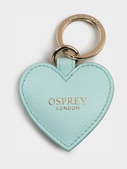 OSPREY LONDON The Tilly Heart Leather Trinket and Keyring Gift Set - Image 3 of 5