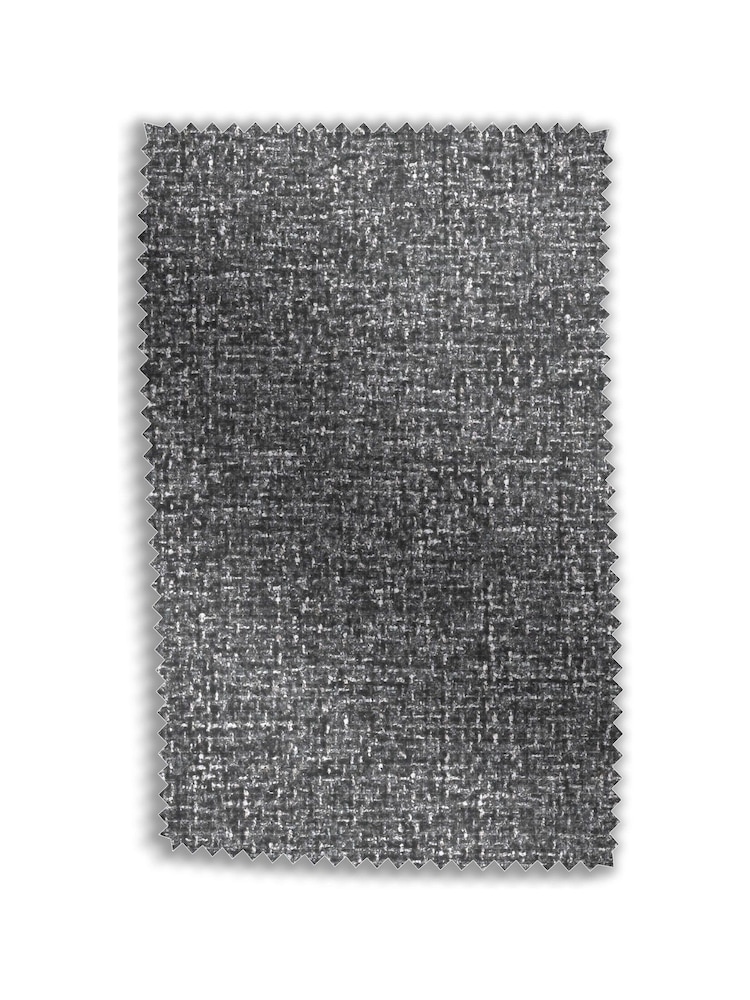Chunky Chenille Dark Grey Wilson II Highback Armchair - Image 7 of 7