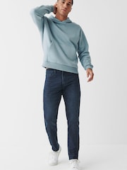 Dark Blue Slim Comfort Stretch Jeans - Image 2 of 7