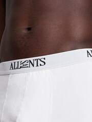 AllSaints White Wren Boxers 3 Pack - Image 3 of 4