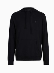 AllSaints Black 100% Cotton Brace Hoodie - Image 5 of 5