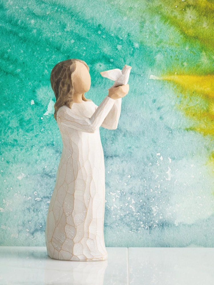 Willow Tree Cream Soar Figurine - Image 1 of 4