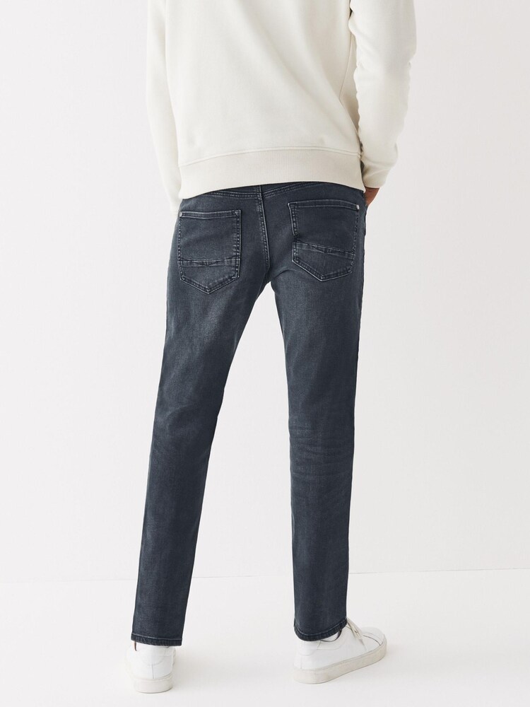 Dark Grey Motion Flex Stretch Slim Fit Jeans - Image 2 of 8