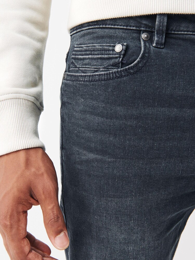 Ciemnoszare - Motion Flex Stretch Slim Fit Jeans - Image 4 of 8