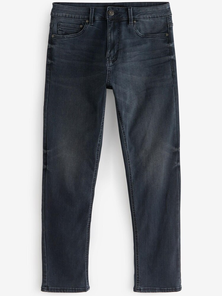 Ciemnoszare - Motion Flex Stretch Slim Fit Jeans - Image 6 of 8