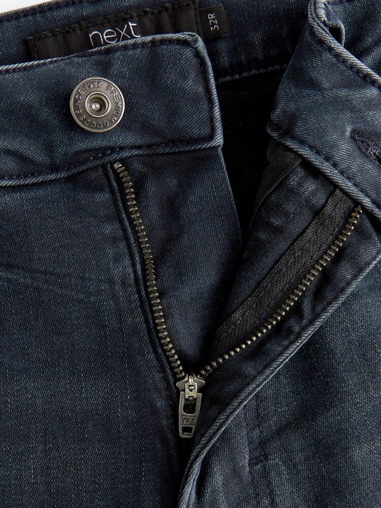 Ciemnoszare - Motion Flex Stretch Slim Fit Jeans - Image 7 of 8