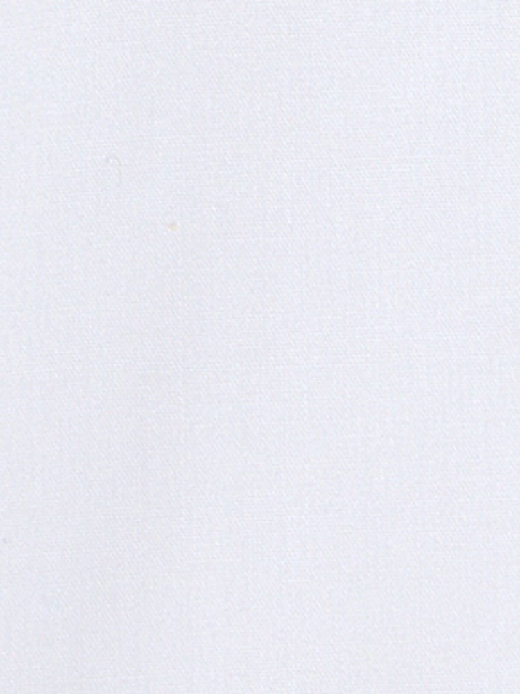MOSS White Tailored Fit Double Cuff Zero Iron 100% Cotton Shirt - Image 4 of 4