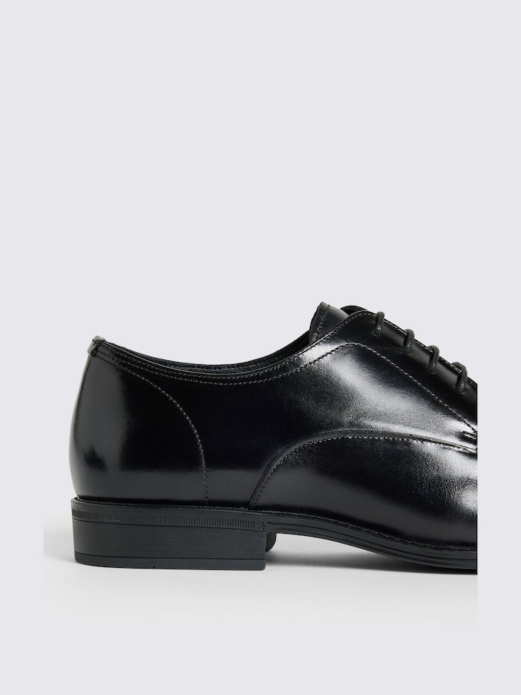 Czarny - MOSS Alberta Performance Leather Derby Shoes - Image 6 of 6