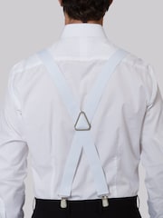 MOSS White Clip-On Braces - Image 2 of 4