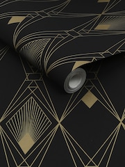 Papel pintado decorativo de 10 metros con diseño geométrico - Imagen 4 de 4