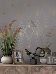 Papel pintado decorativo de 10 metros con diseño geométrico - Imagen 1 de 4