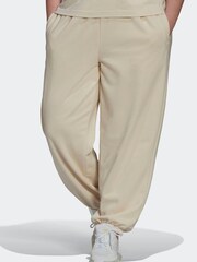 adidas Originals White Plus Size Joggers - Image 1 of 5