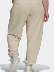 adidas Originals White Plus Size Joggers - Image 2 of 5