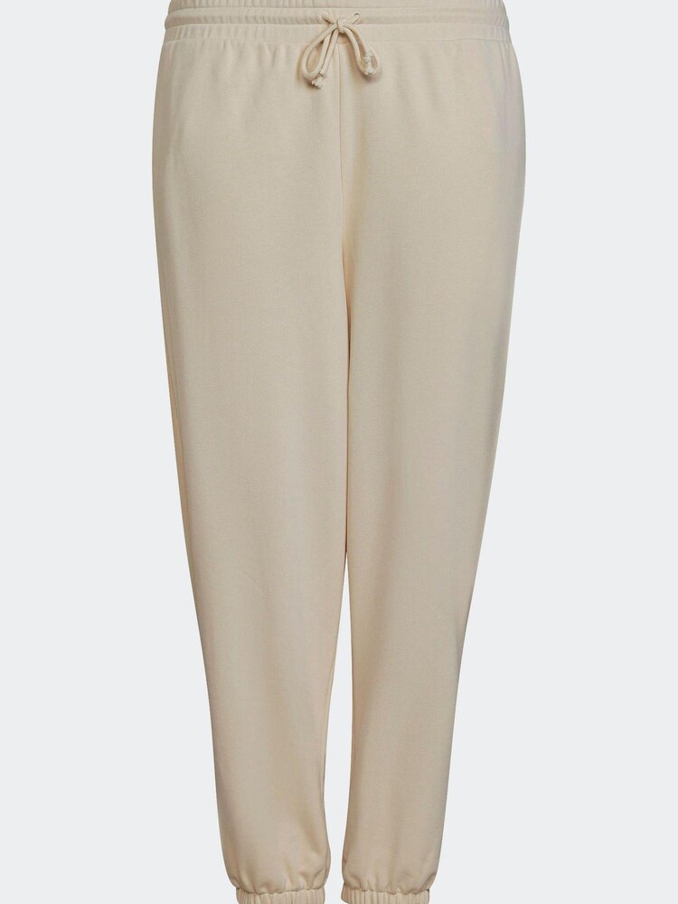 adidas Originals White Plus Size Joggers - Image 5 of 5