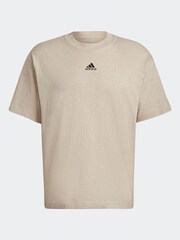 adidas Yellow Botanically Dyed 100% Cotton T-Shirt - Image 6 of 6