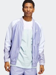 adidas Originals Purple Summer SST Track Top - Image 1 of 6