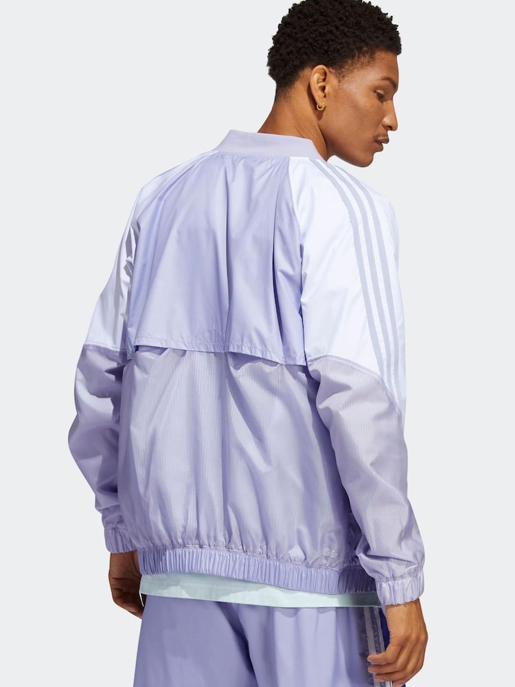 adidas Originals Purple Summer SST Track Top - Image 2 of 6