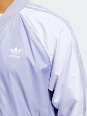 adidas Originals Purple Summer SST Track Top - Image 4 of 6