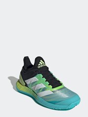 adidas Adizero Ubersonic 4 Clay Court Tennis Black Trainers - Image 3 of 7